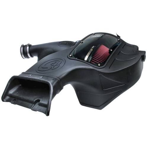 S&B Cold Air Intake for Ford (2018-25) 2.7L & 3.5L F-150/Raptor/Expedition Ecoboost  (Cotton Cleanable, Red)