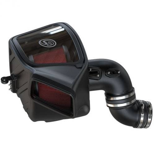 S&B Cold Air Intake for Ram (2019-24) 2500/3500 6.7L Cummins (Cotton Cleanable, Red)
