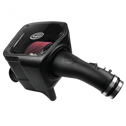 S&B Cold Air Intake for Toyota (2007-21) Tundra, (2007-12) Sequoia 4.6L/5.7L (Cotton, Cleanable, Red)