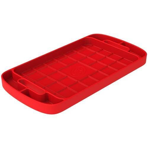 S&B Tool Tray, Flexible, Silicone, Large, Red