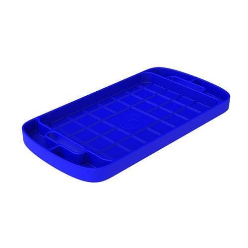 S&B Tool Tray, Flexible, Silicone, Large, Blue