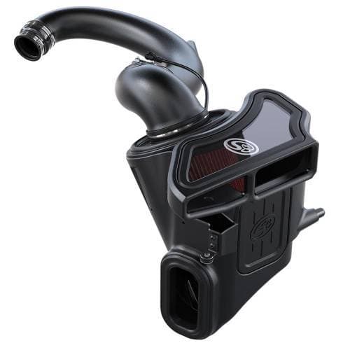 S&B Cold Air Intake for Chevy/GMC (2020-25) Silverado, Sierra 1500 / Tahoe, Yukon, Suburban, Escalade Duramax 3.0L (Cotton Cleanable, Red)