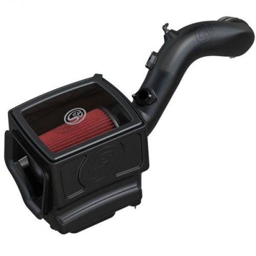 S&B Cold Air Intake for Chevy/GMC (2009-13) Silverado, Sierra 1500 / (2009-14) Tahoe, Yukon, Suburban, Escalade (Cotton Cleanable, Red)
