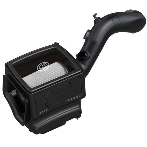 S&B Cold Air Intake for Chevy/GMC (2009-13) Silverado, Sierra 1500 / 2009-2014 Tahoe, Yukon, Suburban, Escalade (Dry Extendable, White)