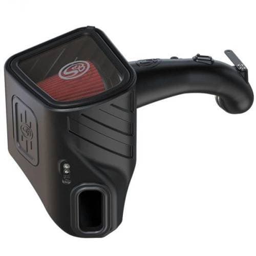 S&B Cold Air Intake for Chevy/GMC (2020-25) 2500/3500 6.6L, Gas (Cotton Cleanable, Red)