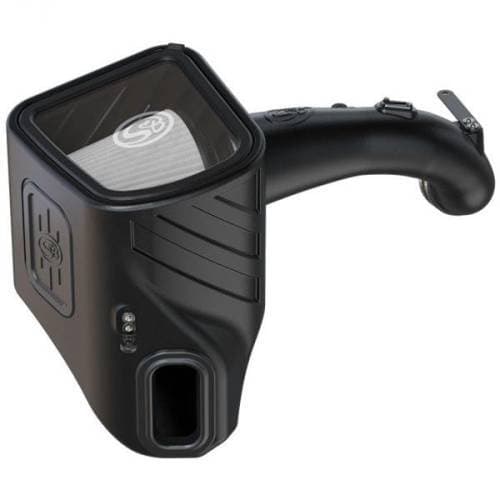 S&B Cold Air Intake for Chevy/GMC (2020-24) 2500/3500 6.6L Gas (Dry Extendable, White)