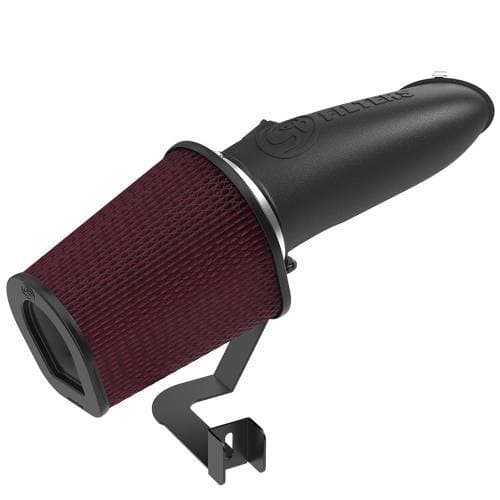 S&B Open Air Intake for Ford (2011-16) Super Duty F-250/F-350 V8 6.7L Power Stroke (Cotton Cleanable Filter, Red)