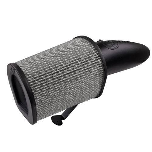 S&B Open Air Intake for Ford (2020-26) Super Duty 6.7L Power Stroke (Dry Extendable, White)