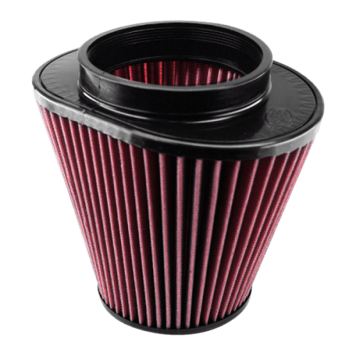 S&B Replacement Filter for AFE 21-90032, 24-90032, 72-90032, Intake, (Cotton Cleanable, Red)