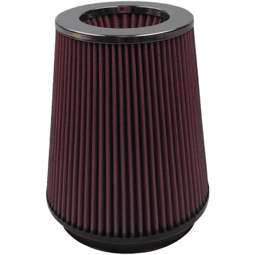 S&B Intake Replacement Filter for Ford (1997-02) F-150/F-250/Lincoln/Expedition/Navigator, (Cotton Cleanable, Red)