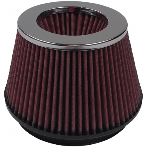 S&B Intake Replacement Filter for Ford (1996-04) Mustang GT/Ranger/Explorer/Cobra, (Cotton Cleanable, Red) for Intake Kits: 75-2519-3