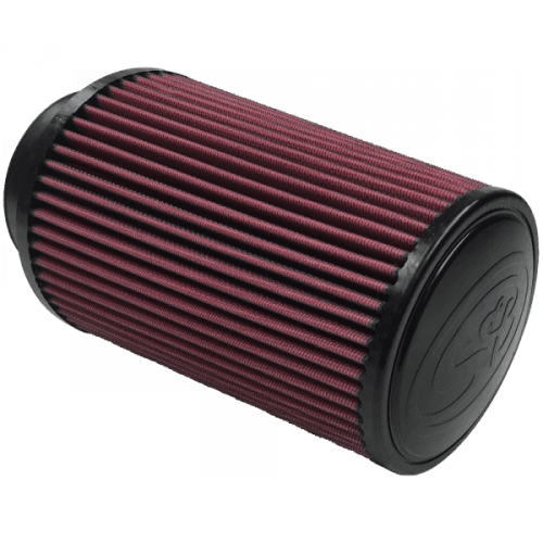S&B Intake Replacement Filter for Ford (1998-03) F-250/F-350/Excursion (Cotton Cleanable, Red)