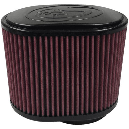 S&B Intake Replacement Filter for Chevy/GMC (1996-08) 4.8L/5.0L/5.3L5.7L/6.0L/6.6L/8.1L (Cotton Cleanable, Red)