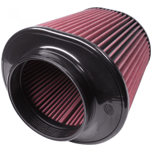 S&B Replacement Filter for AFE 21-91044, 24-91044, 72-91044, Intake, (Cotton Cleanable, Red)