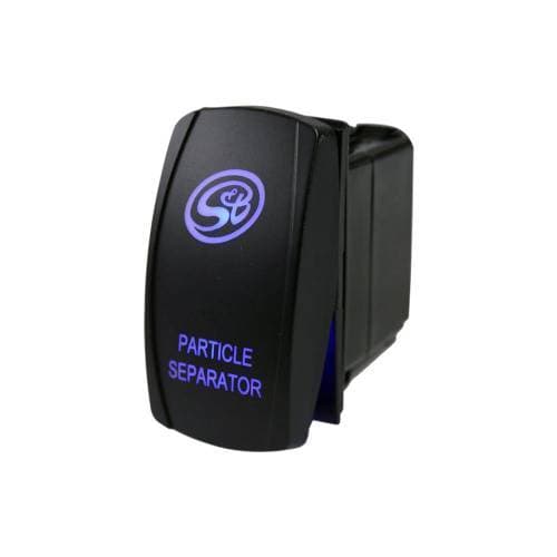 S&B LED Rocker Switch w/ S&B Logo for Particle Separator