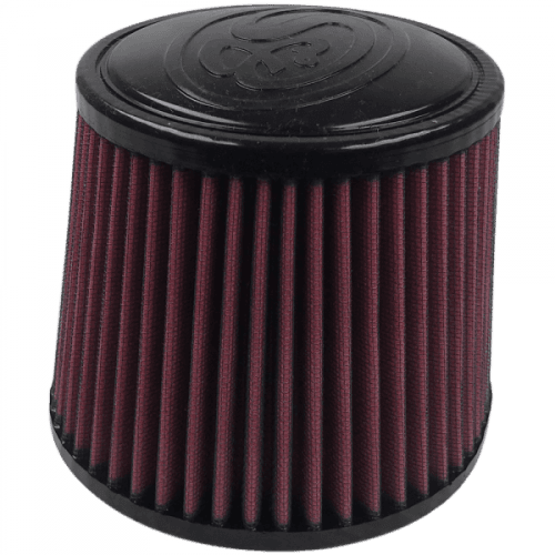 S&B Intake Replacement Filter for Ford (2005-09) Mustang 4.0L, (Cotton Cleanable, Red)