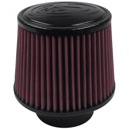 S&B Intake Replacement Filter for Ford (2005-06) Mustang 4.6L, (Cotton Cleanable, Red)