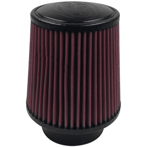 S&B Intake Replacement Filter for Dodge/Chrysler (2005-07) Magnum/Charger/300C 5.7L/6.1L, (Cotton Cleanable, Red)