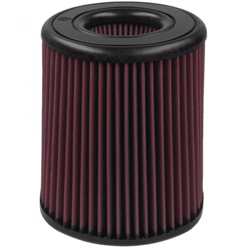 S&B Intake Replacement Filter for Chevy/GMC (1992-00) C1500/C2500/C3500/K1500/K2500/K3500 6.5L (Cotton Cleanable, Red)