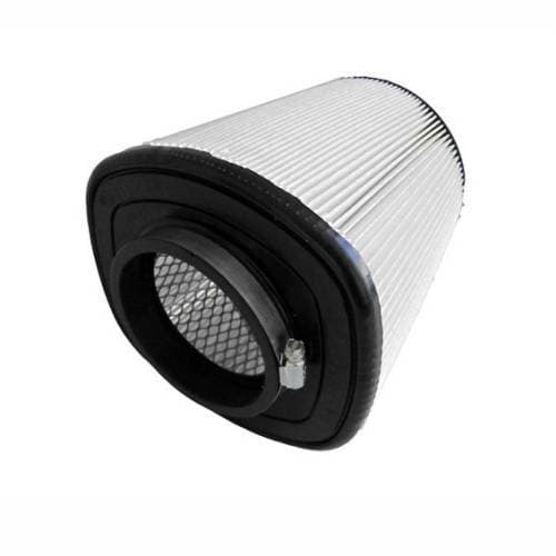 S&B Intake Replacement Filter for Chevy/GMC (1992-00) C1500/C2500/C3500/K1500/K2500/K3500 6.5L (Dry Extendable, White)