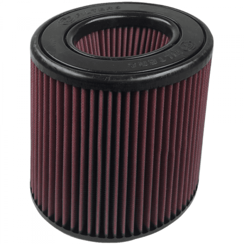 S&B Intake Replacement Filter for Chevy/GMC (2011-14) 2500/3500 6.6L LML (Cotton Cleanable, Red)