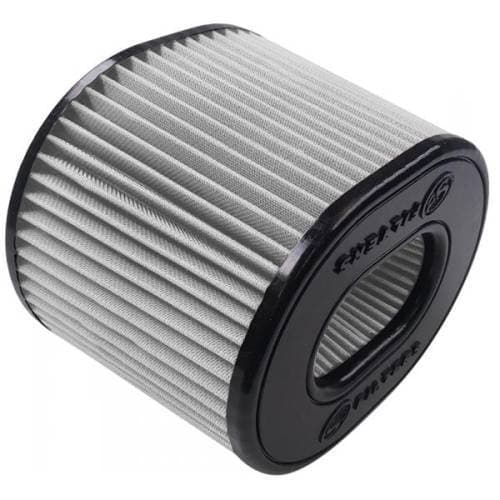 S&B Intake Replacement Filter for Chevy/GMC (2007-08) 1500 4.8L/5.3L/6.0L (Dry Extendable, White)