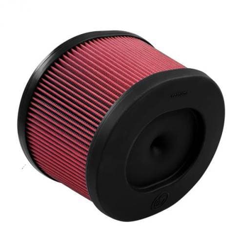S&B Intake Replacement Filter for Ram (2019-24) 2500/3500 6.7L, Diesel (Cotton Cleanable, Red)