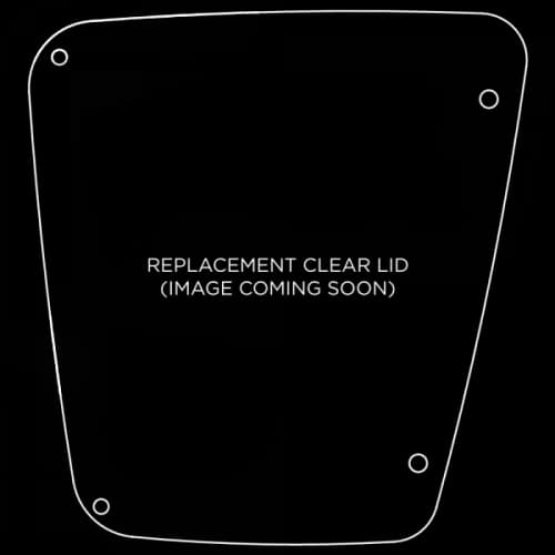 S&B Replacement Clear Lid for Chevy/GMC (2007-10) 2500/3500 6.6L Diesel, Hardware Not Included