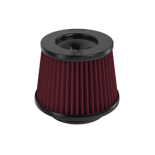 S&B Round Filter w/ Flange (Cotton Cleanable, Red) U-007890
