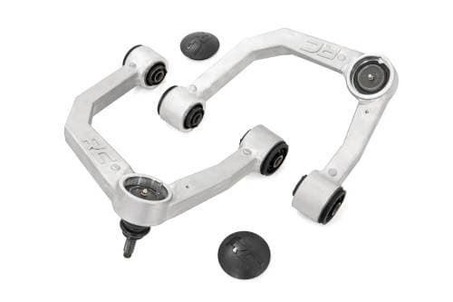 Rough Country Forged Upper Control Arms for Toyota (2005-23) Tacoma & (10-23) 4Runner, Aluminum Finish