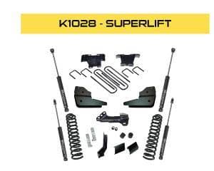 Superlift 4" Lift Kit for Ford (2023) F-250/F-350 Super Duty - Superlift Shocks (4WD)
