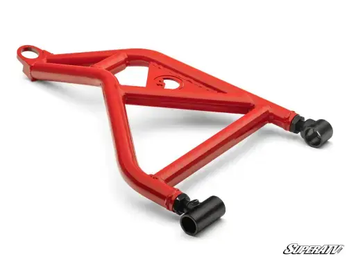 SuperATV 2" Forward Offset A-Arms for Polaris (2024-25) RZR XP/4 (Keller Performance, Red)