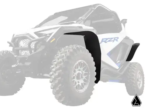 SuperATV Assault Industries Low-Profile Fender Flares for Polaris (2022-24) RZR Pro R