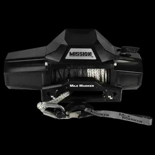 Mile Marker Mission Winch, 12,000 Pound Covert (Pink with Red Rope)