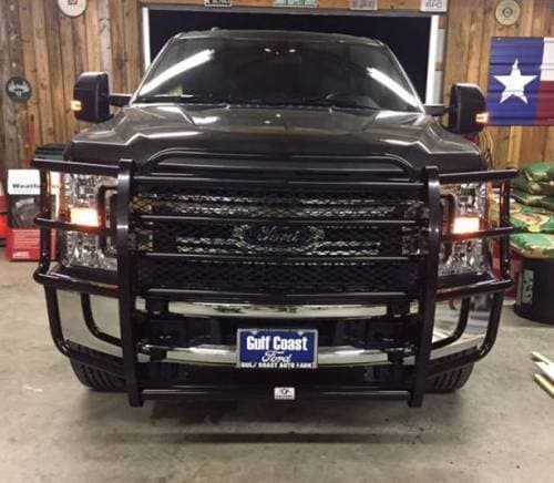 Tough Country Standard Brush Guard with Expanded Metal for Ford (2017-22) F-250 & F-350 Super Duty