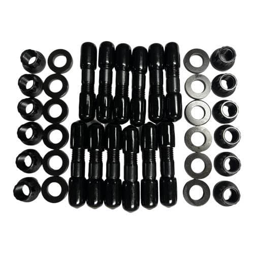 Gator Fasteners Heavy Duty Exhaust Manifold Stud Kit for Dodge/Ram (1994-25) 5.9L & 6.7L Cummins Diesel (Black Oxide)