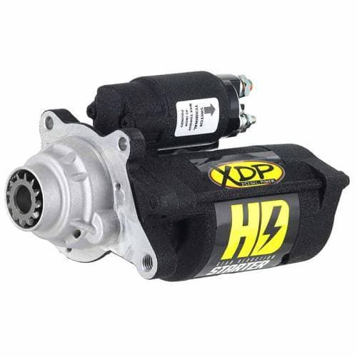 XDP Wrinkle Black HD Gear Reduction Starter for Ford (2008-10) 6.4L Power Stroke