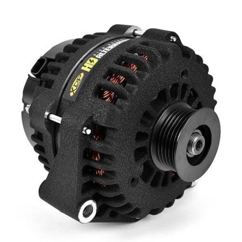XDP Wrinkle Black HD High Output Alternator for Chevy/GMC (2007.5-10) 6.6L Duramax LMM