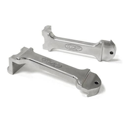 XDP Polished Battery Hold Down Set for Ford (2011-23) 6.7L Power Stroke