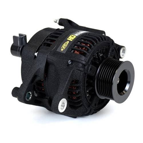 XDP Wrinkle Black HD High Output Alternator for Dodge (1990-98.5) 5.9L Cummins