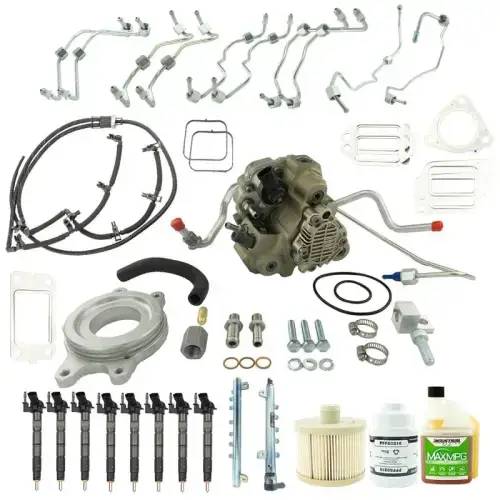 Industrial Injection Bosch Disaster Kit w/CP3 Conversion Kit for Chevy/GMC (2011-16) 6.6L Duramax LML