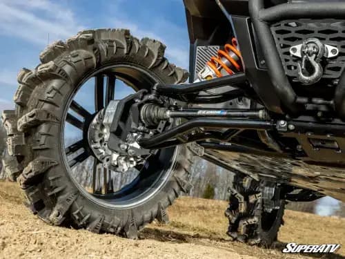 SuperATV 4" Portal Gear Lift for Polaris (2020-24) General XP (Dual Idler, Billet housing, 15% Gear Reduction, 4 Seat, Use Existing Stiffener)