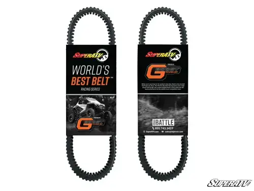 SuperATV Heavy-Duty CVT Drive Belt for Polaris (2017-18) Ranger (OEM# 3211196) World's Best Belt Racing Series
