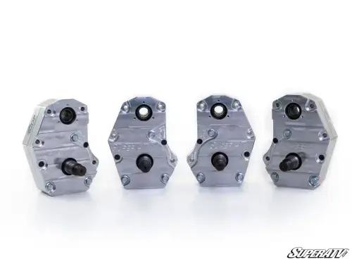 SuperATV 6" Portal Gear Lift for Can-Am (2019-24) Outlander XMR (30% Gear Reduction, Cast Housing, w/ 2" Lift Kit, w/ Existing SATV Trailing Arms)