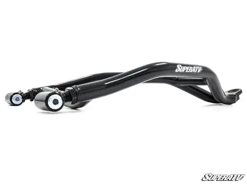 SuperATV High Clearance A-Arms for Polaris (2014-23) RZR XP 1000 (Adjustable, Lower, Super Duty 300M, Black)