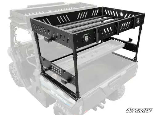 SuperATV Outfitter Bed Rack for CFMoto (2019-26) Uforce 1000 (w/out Lights, No Shelf, No Wiring Harness)