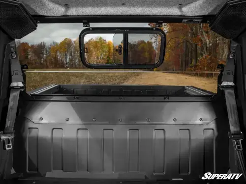 SuperATV Sliding Rear Windshield for Polaris (2024) Xpedition XP