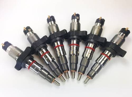 Dynomite Diesel Brand New Injector Set for Dodge/Ram (2003-04) 5.9L Cummins, Economy Series