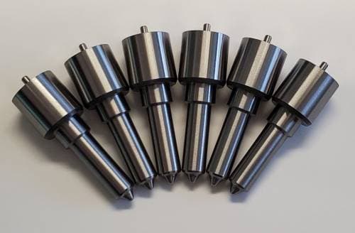 Dynomite Diesel Fuel Injector Nozzle Set for Dodge (1994-98) Cummins, P-Pump, Stage 3