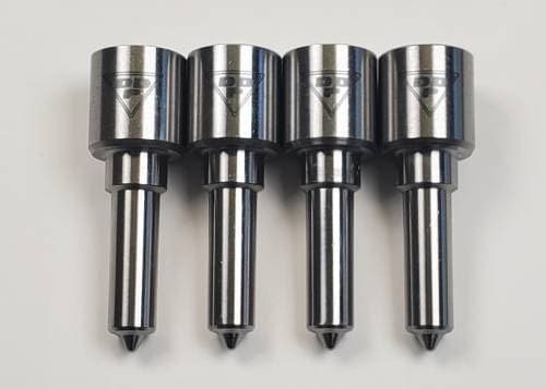 Dynomite Diesel Fuel Injector Nozzle Set for Dodge/Ram Cummins, P-Pump, Stage 2, 4BT